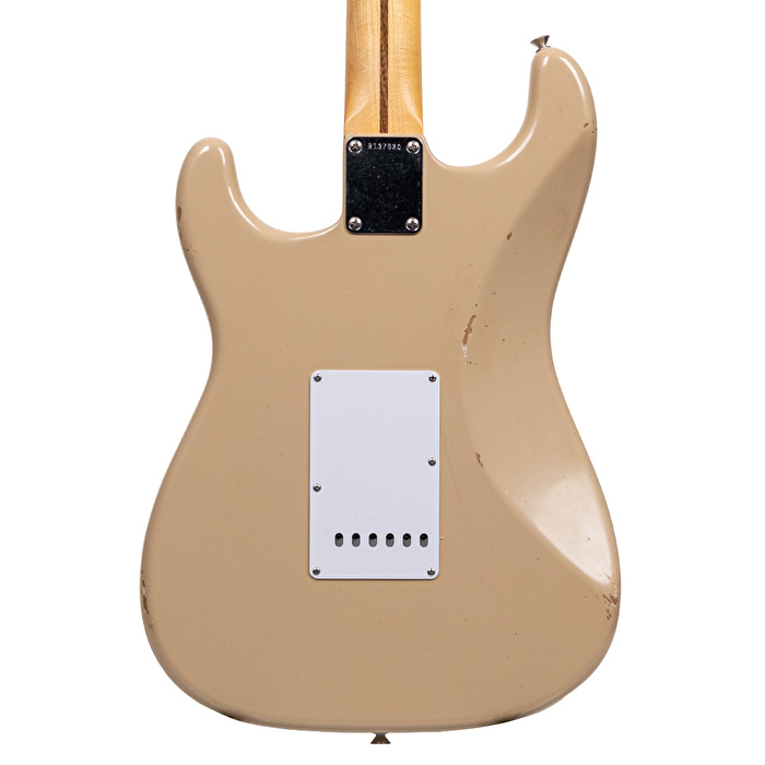 Fender Custom Shop Masterbuilt David Brown 1950's Stratocaster Journeyman Relic Aged Desert Sand Elektro Gitar