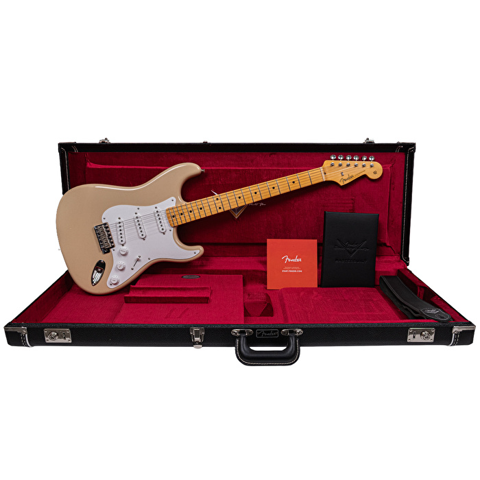 Fender Custom Shop Masterbuilt David Brown 1950's Stratocaster Journeyman Relic Aged Desert Sand Elektro Gitar