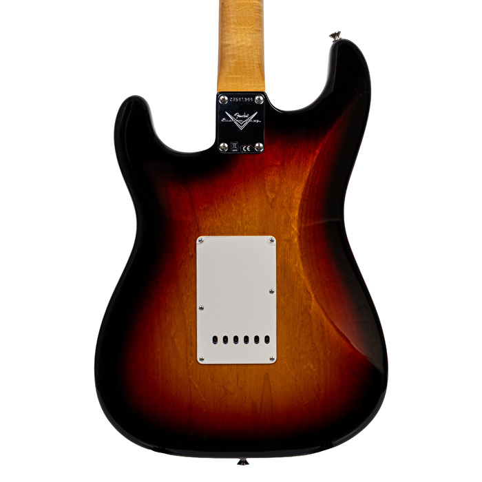 Fender Custom Shop 1963 Stratocaster NOS 3 Renk Sunburst Elektro Gitar