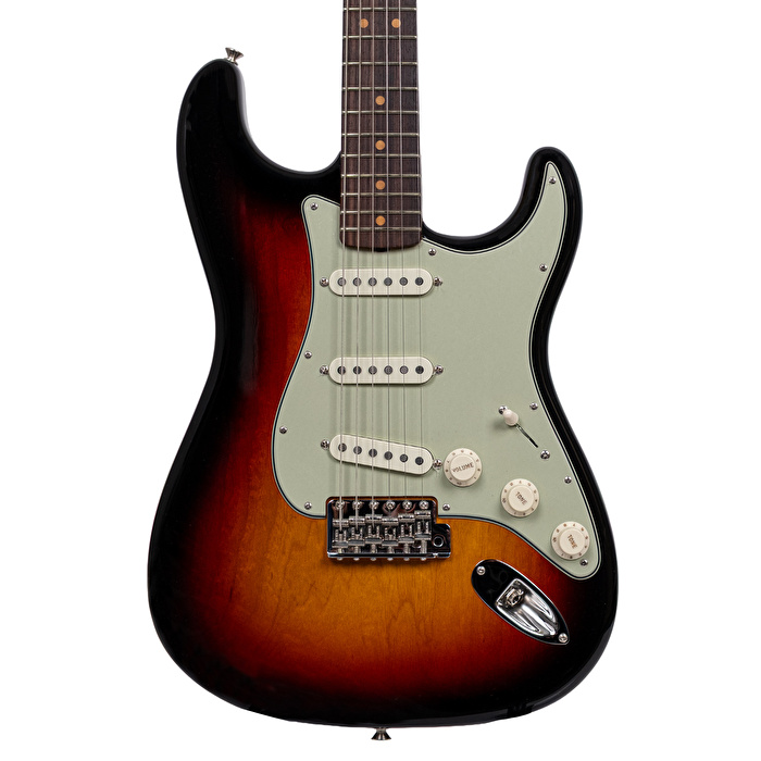Fender Custom Shop 1963 Stratocaster NOS 3 Renk Sunburst Elektro Gitar