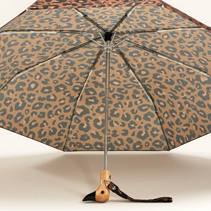 ORIGINAL DUCKHEAD Duck Kompakt Şemsiye Leopar