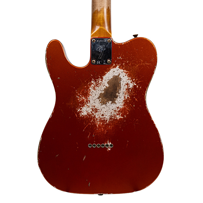 Fender Custom Shop 1970's Telecaster Custom Heavy Relic Firemist Orange Elektro Gitar