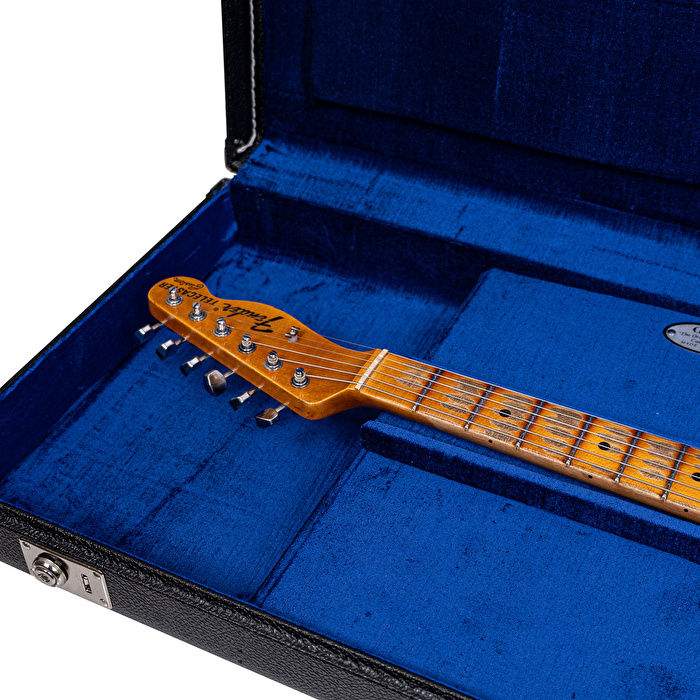 Fender Custom Shop 1970's Telecaster Custom Heavy Relic Firemist Orange Elektro Gitar