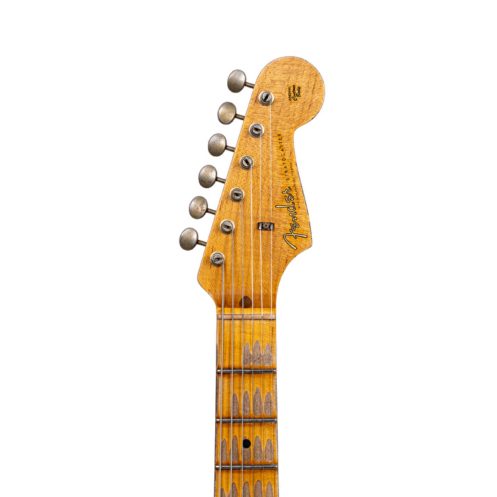 Fender Custom Shop 1957 Stratocaster Heavy Relic Siyah Elektro Gitar