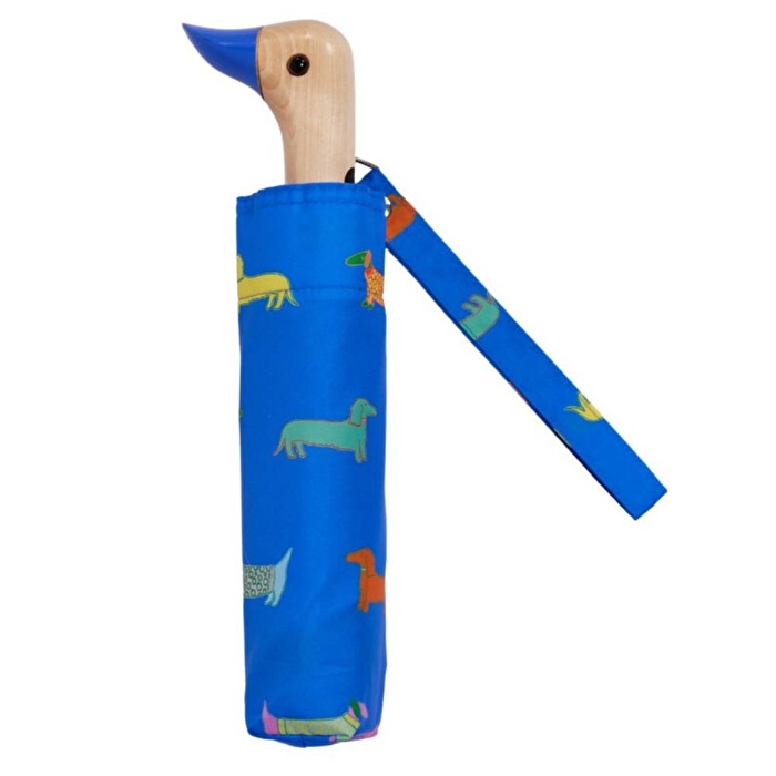ORIGINAL DUCKHEAD Duck Kompakt Şemsiye Dogs in Blue