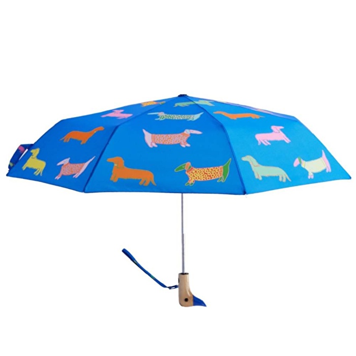 ORIGINAL DUCKHEAD Duck Kompakt Şemsiye Dogs in Blue