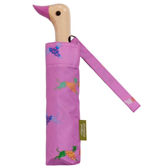 ORIGINAL DUCKHEAD Duck Kompakt Şemsiye Dogs in Pink