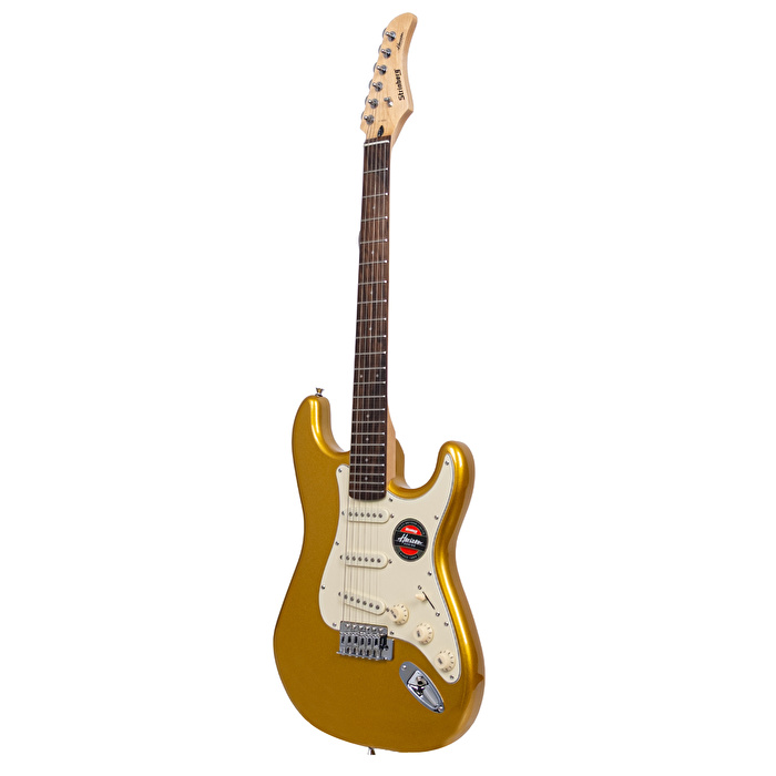 Strinberg H300-MGD Gold Elektro Gitar