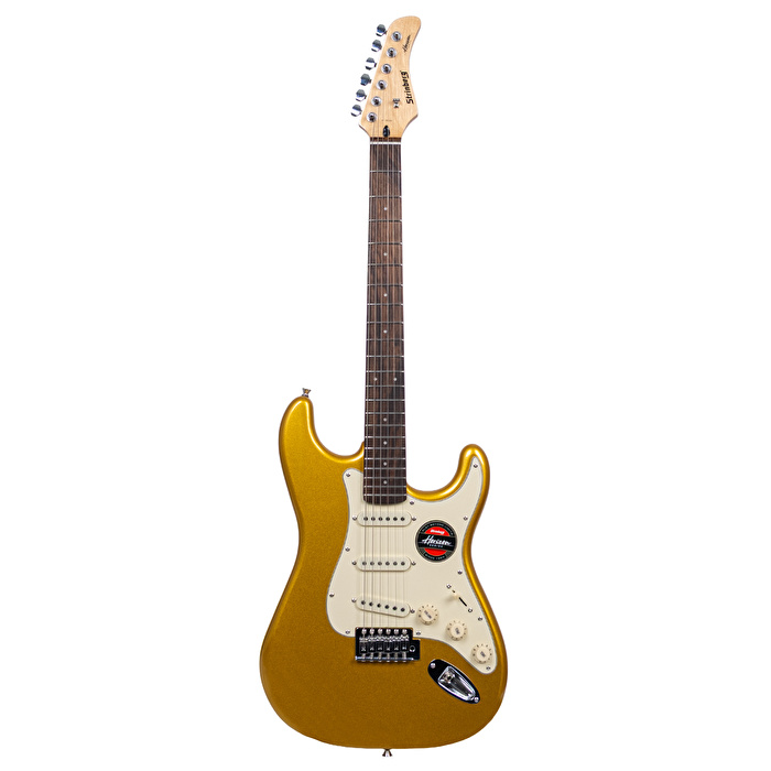Strinberg H300-MGD Gold Elektro Gitar
