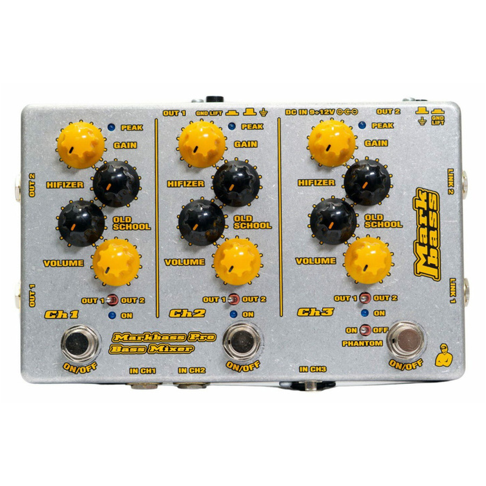 Mark Bass MB Pro Bass Mixer 3 Kanal Bas Efekt Pedalı