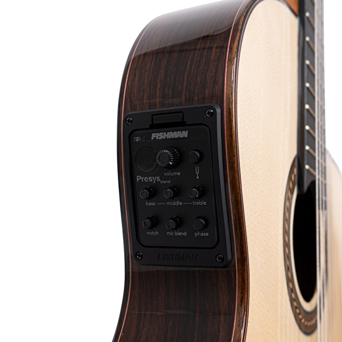 Martinez Almeria Luthier Rosewood Elektro Klasik Gitar