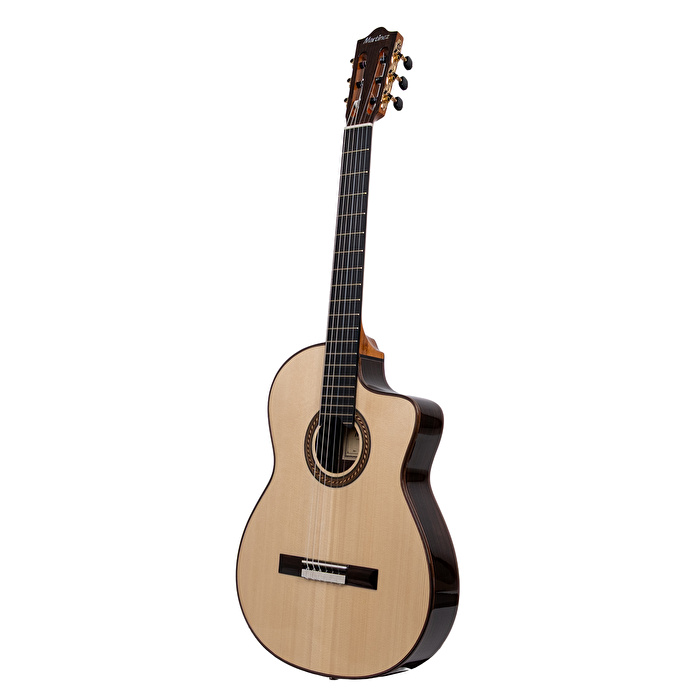 Martinez Almeria Luthier Rosewood Elektro Klasik Gitar