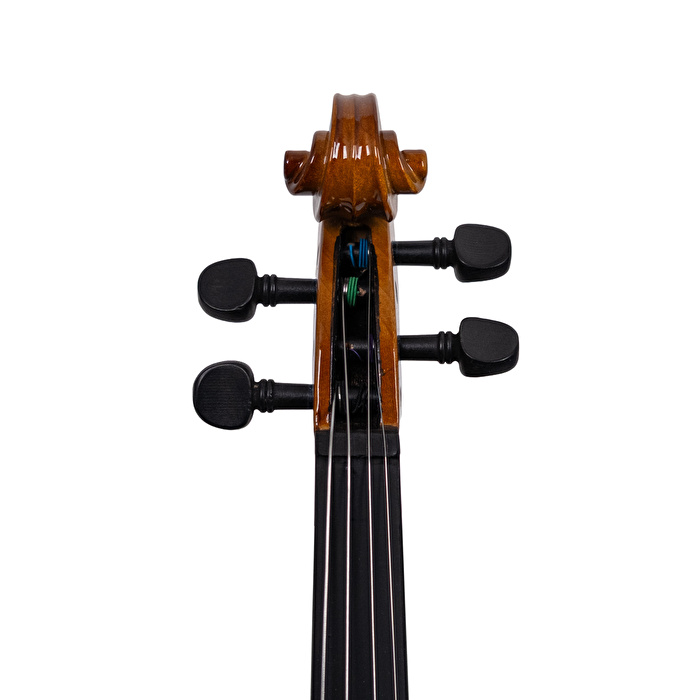 KOZMOS VLN-100G 1/4 Parlak Keman, Taşıma Kutusu & Arşe