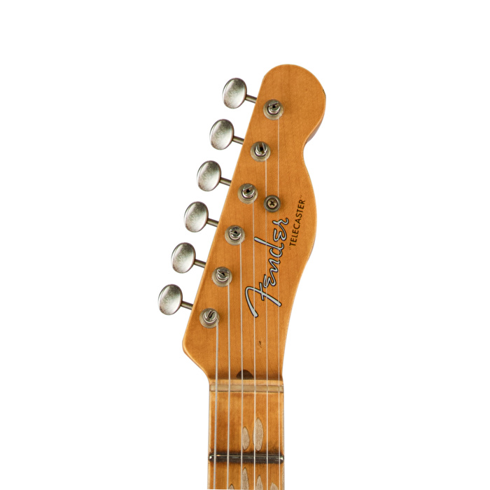 Fender Custom Shop Limited 1955 Telecaster Journeyman Relic Wide Fade 2 Renk Sunburst Elektro Gitar