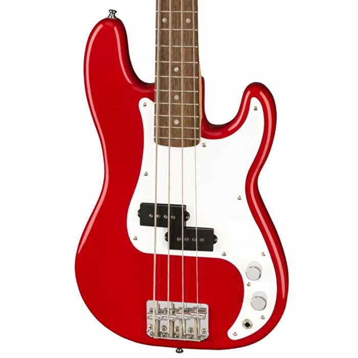 Squier Mini Precision Bass Dakota Red Bas Gitar