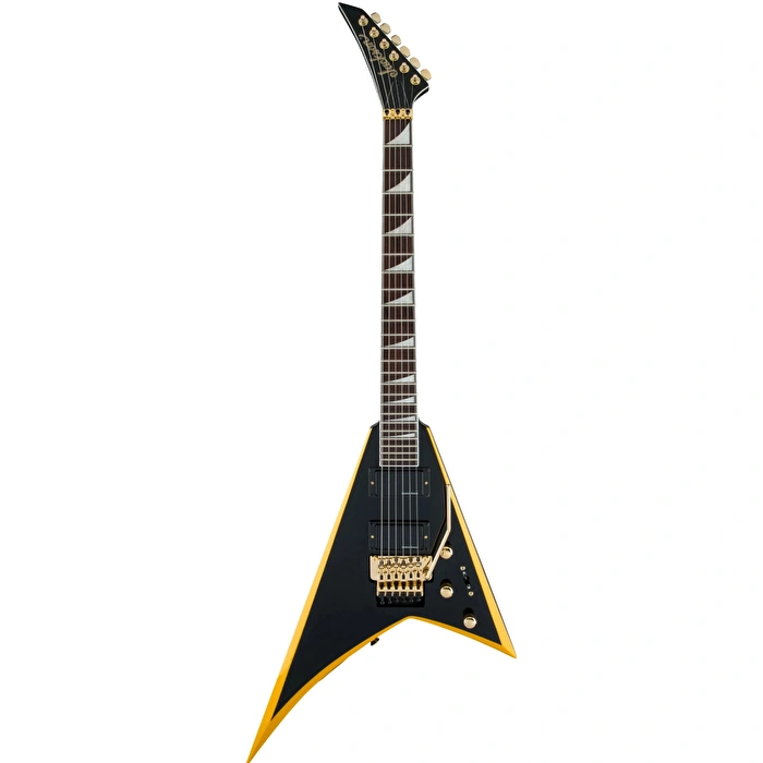 Jackson X Rhoads RRX24 Black With Yellow Bevels Elektro Gitar