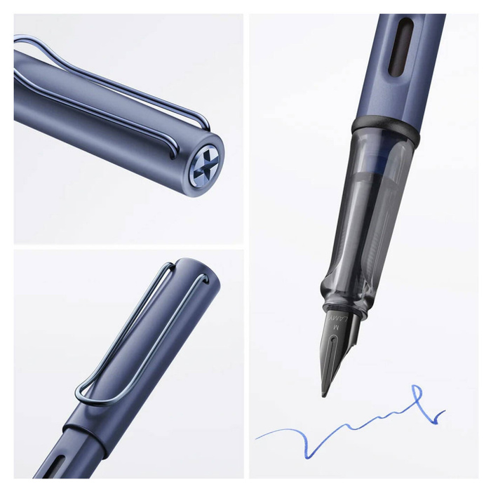 LAMY Lx Dolma Kalem Mavi Kaplama Klips M Uç