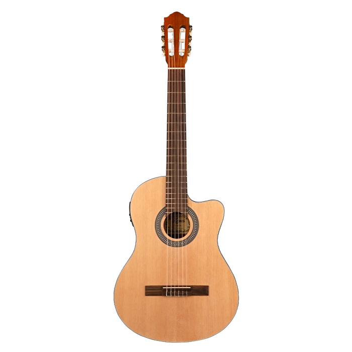 KOZMOS IC-100CE NAT Natural Elektro Klasik Gitar Seti