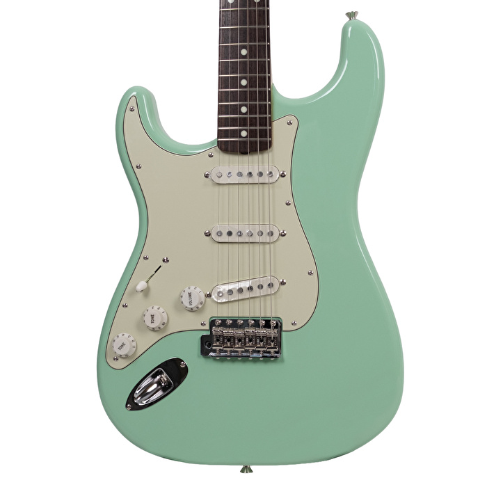 Fender Made in Japan Traditional 60's Stratocaster Surf Green Solak Elektro Gitar