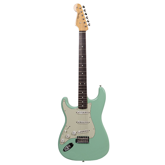 Fender Made in Japan Traditional 60's Stratocaster Surf Green Solak Elektro Gitar