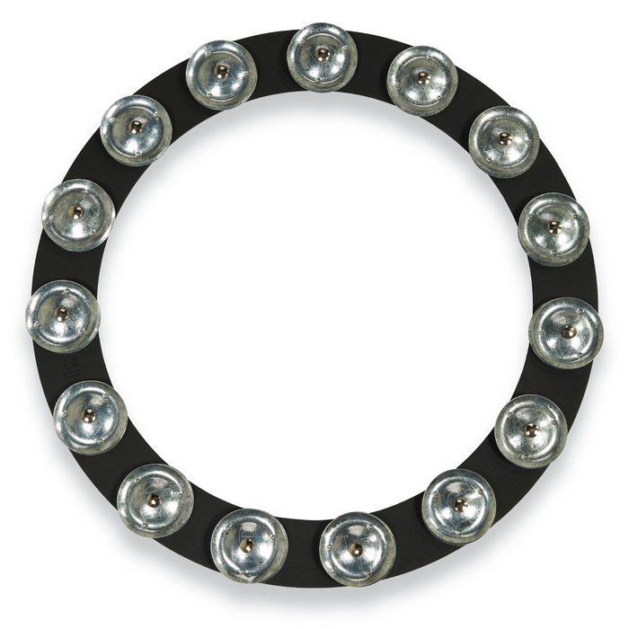 LATIN PERCUSSION LP3814BGA - Tambo-Ring Black w/Steel Jingle, 14″