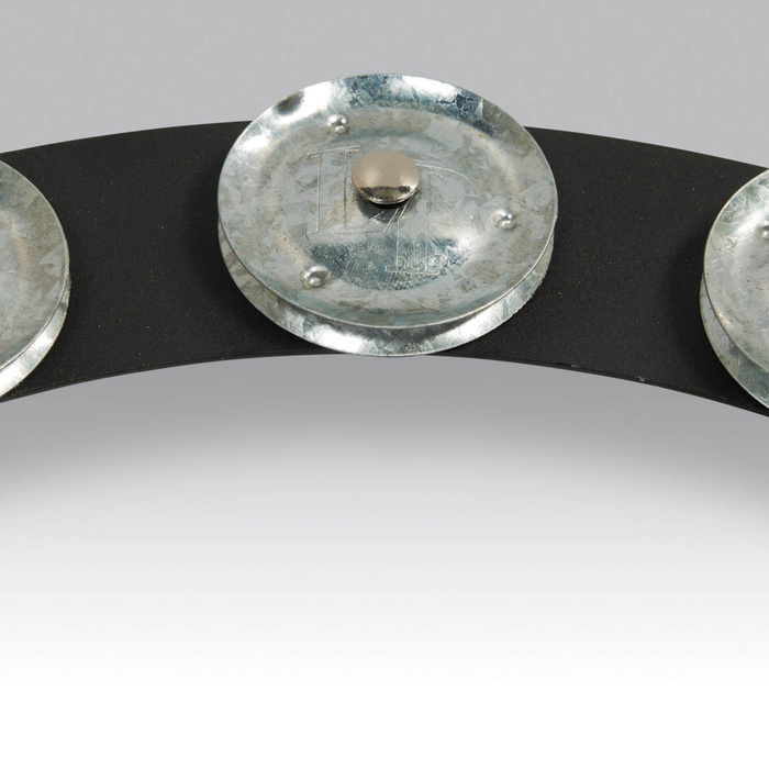 LATIN PERCUSSION LP3814BGA - Tambo-Ring Black w/Steel Jingle, 14″