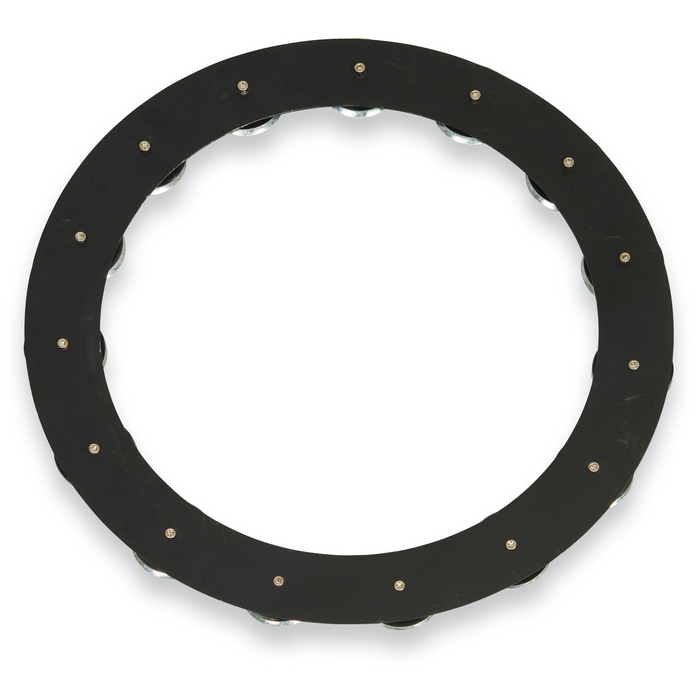 LATIN PERCUSSION LP3814BGA - Tambo-Ring Black w/Steel Jingle, 14″