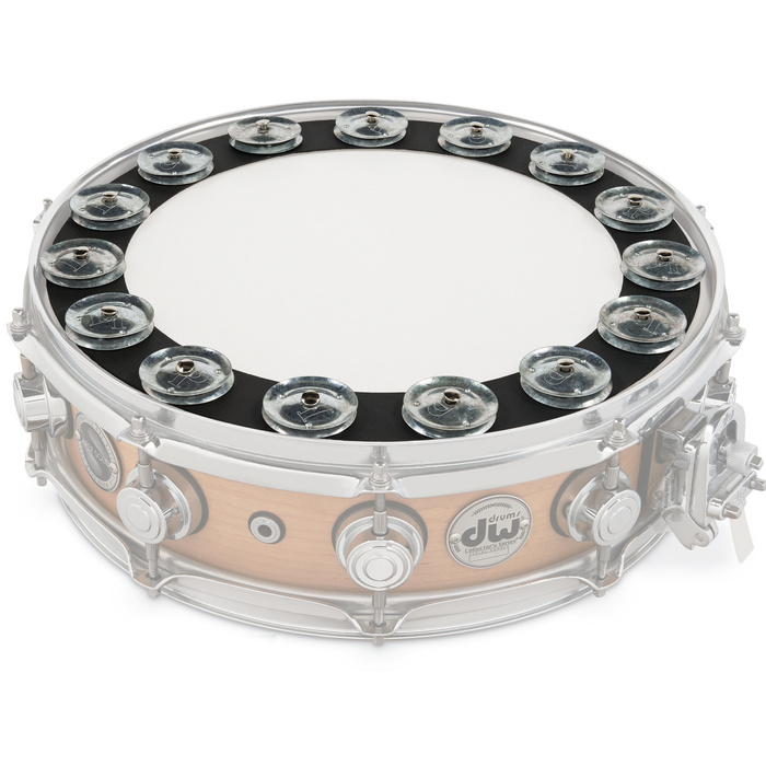 LATIN PERCUSSION LP3814BGA - Tambo-Ring Black w/Steel Jingle, 14″