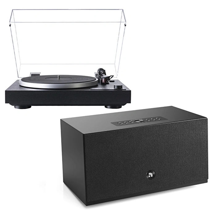 Audio Pro C10 MKII W Hoparlör, Dual CS 429 Pikap Black Hi-Fi Müzik Sistemi