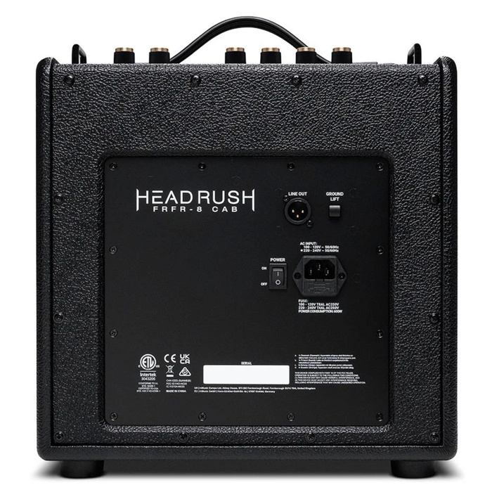 HEADRUSH FRFR8CAB 480 Watt Bluetooth Gitar Kabini