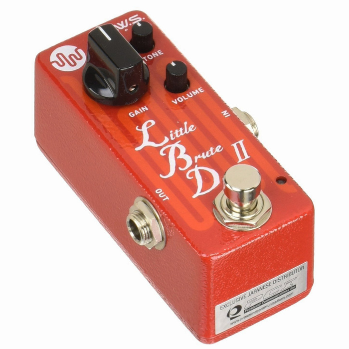 E.W.S. Japan LBD2 Little Brute Drive II Elektro Gitar Drive Pedalı