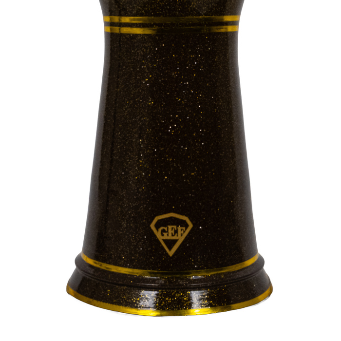 GEF ELFAN CG22-BR Işıltılı Alüminyum Döküm Kahverengi Darbuka 22 cm