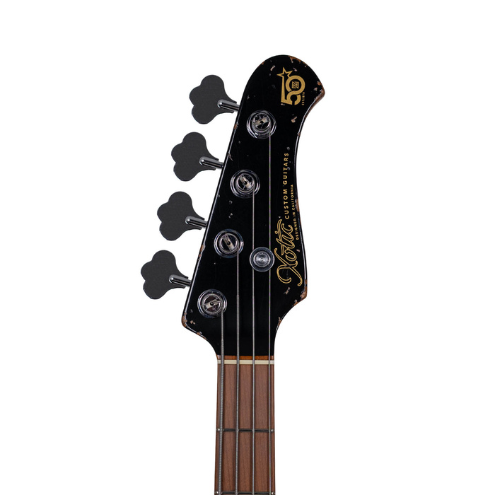 Xotic Limited Edition Zuhal 50.Yıl California XJ-1T/096 Heavy Aged HRI System Siyah Bas Gitar