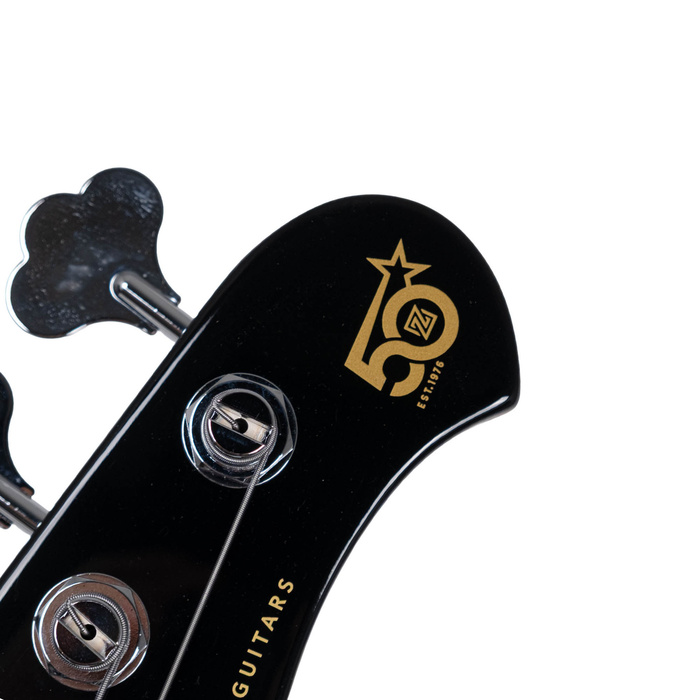 Xotic Limited Edition Zuhal 50.Yıl California XJ-1T/3897 Satin Lacquer Super Light Aged HRI System Siyah Bas Gitar