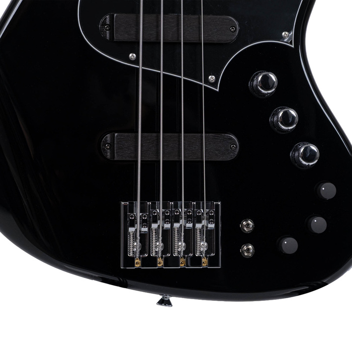 Xotic Limited Edition Zuhal 50.Yıl California XJ-1T/3897 Satin Lacquer Super Light Aged HRI System Siyah Bas Gitar