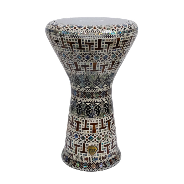 GEF ELFAN B23-6057 Gerçek Mavi Sedef Darbuka 23 cm