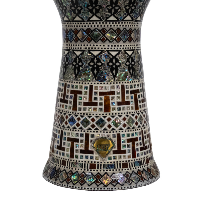GEF ELFAN B23-6057 Gerçek Mavi Sedef Darbuka 23 cm