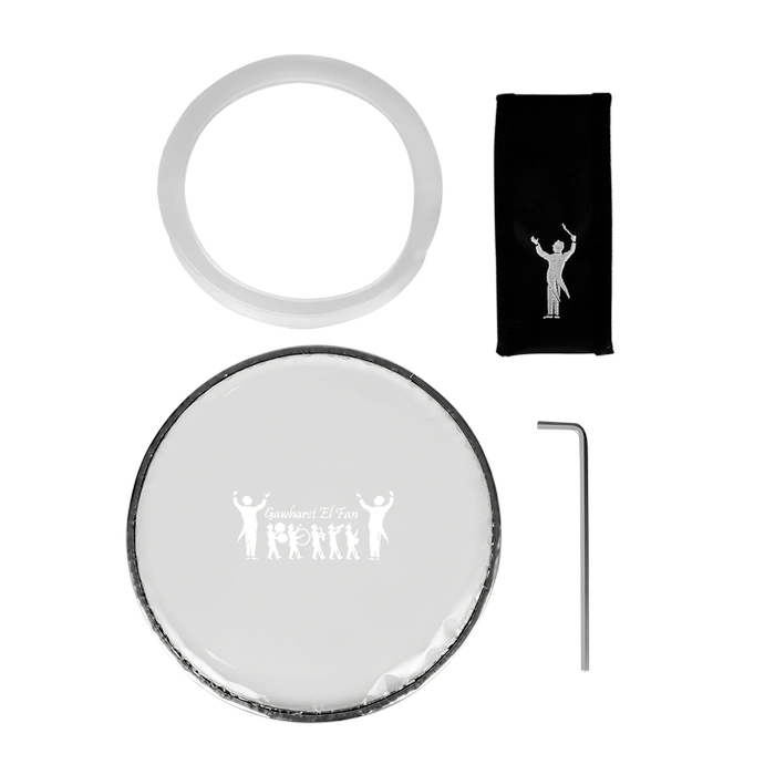 GEF ELFAN B23-6057 Gerçek Mavi Sedef Darbuka 23 cm