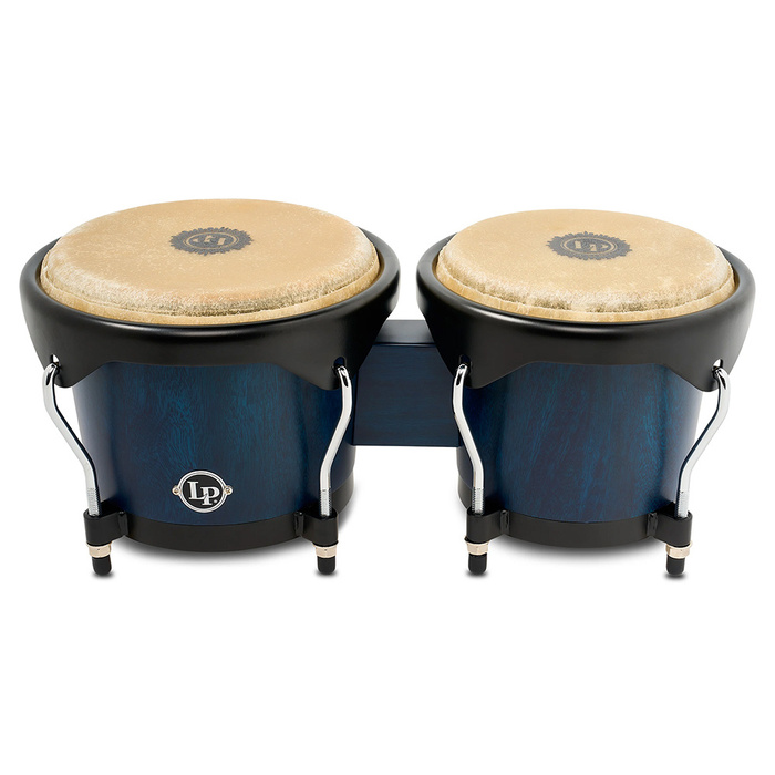 LATIN PERCUSSION LP601NYII-BL City II Mango Ağacı Mavi Bongo