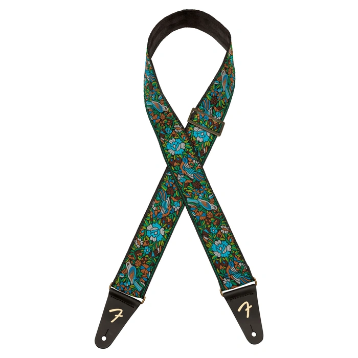 Fender Mosaic Jacquard Strap Blue Gitar Askısı