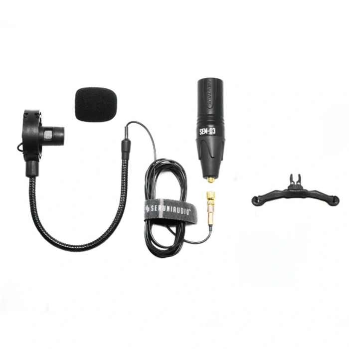 Seruni Audio SEM03BBC SEM-03 Çello, Bas, Kontrabas, Upright Bas için Minyatür Mikrofon Seti