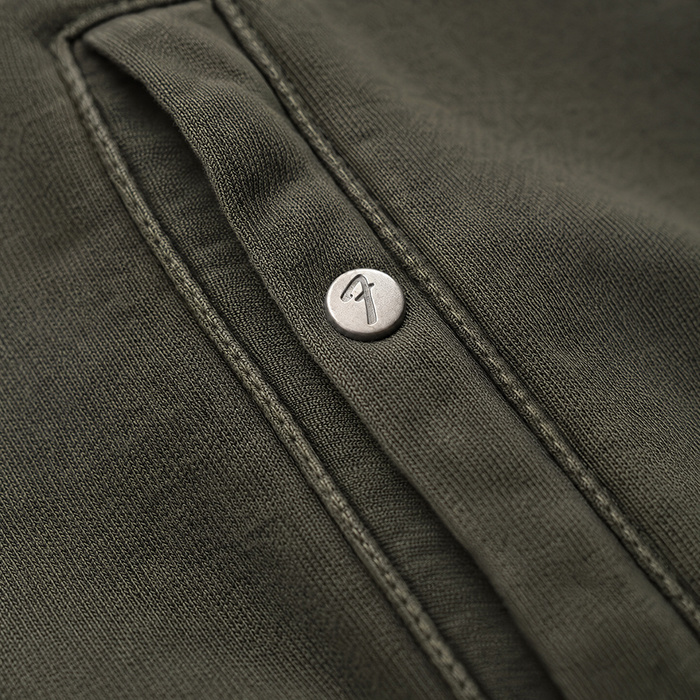 FENDER® Wash Raw Edge Mint Yeşili Sweetshirt
