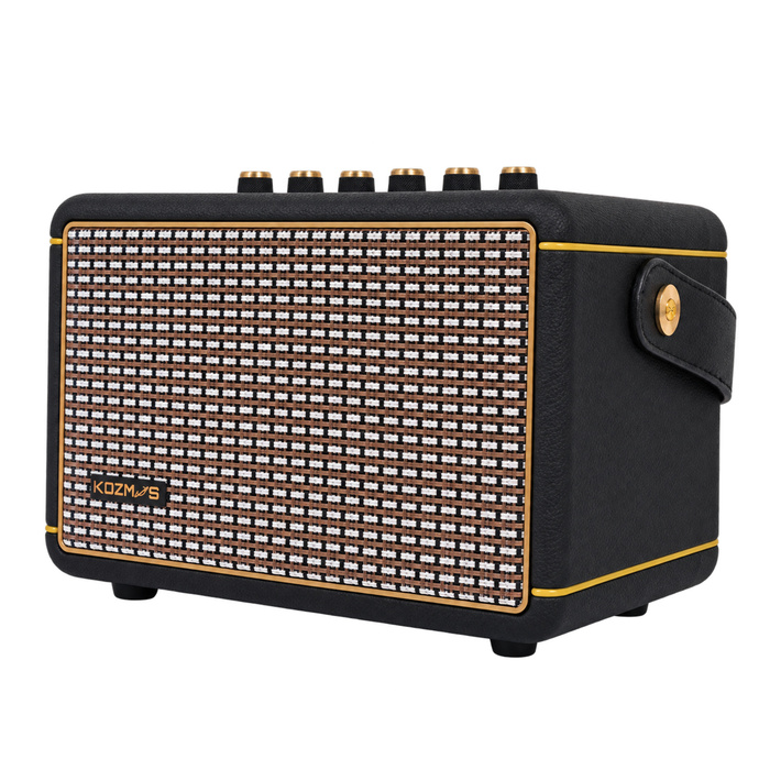 KOZMOS Blaze-15BK Mikrofon Girişli Elektro Gitar Amfisi ve Bluetooth Hoparlör