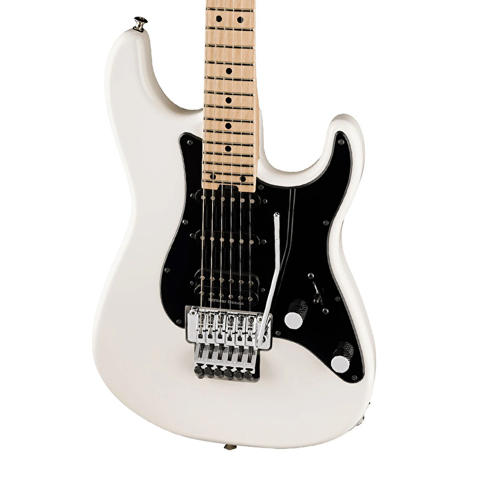 Charvel MJ So-Cal Style 1 HSS FR Akçaağaç Klavye Snow White Elektro Gitar