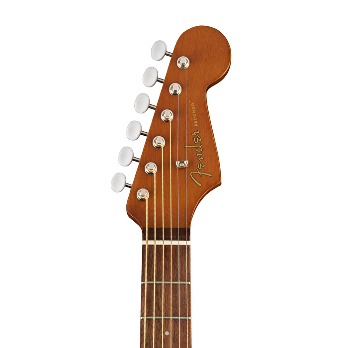 Fender Redondo Mini Ceviz Klavye w Bag Natural Akustik Gitar