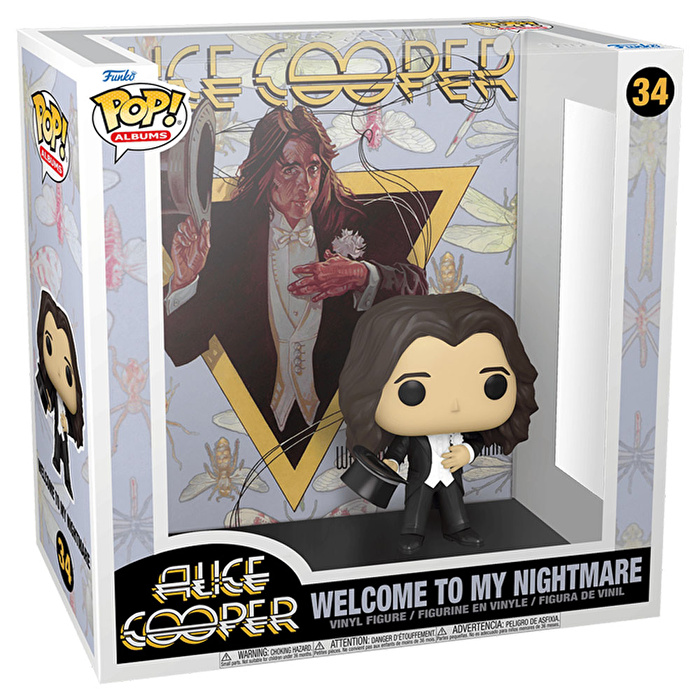 FUNKO POP Deluxe Figür - Albüm: Alice Cooper- Welcome to My Nightmare