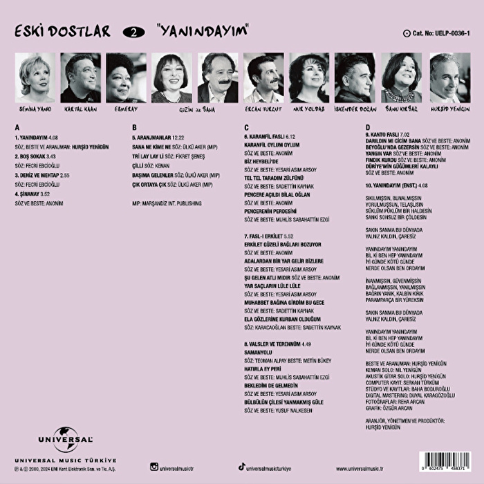 Çeşitli Sanatçılar - Eski Dostlar 2