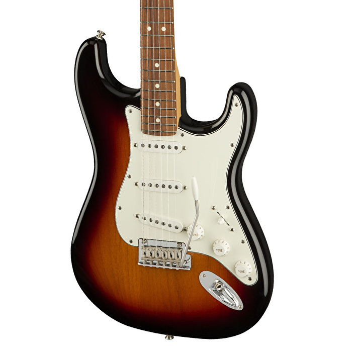 Fender Player Stratocaster Pau Ferro Klavye 3 Tone Sunburst Elektro Gitar