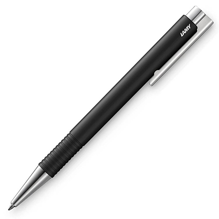LAMY Logo Tükenmez Kalem Metal Klips Black Matt