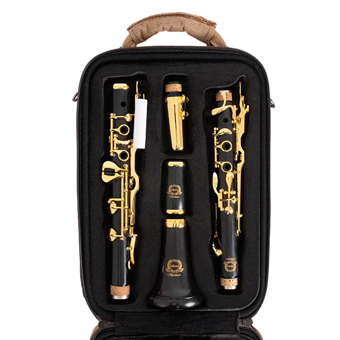 SILVER SCL-05GL MAHUR - VANDOREN 5JB Bekli Gold Aksam G (Sol) Klarnet